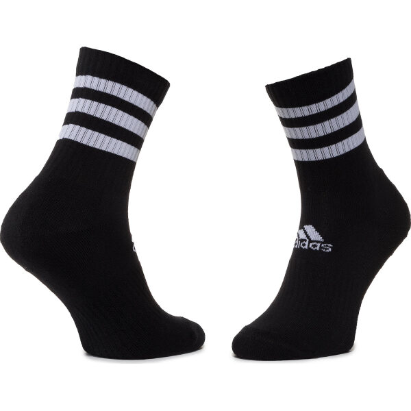 adidas Performance 3-Stripes Cushioned Crew Socks 3 Pairs - DZ9347 (2)