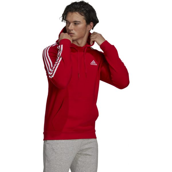 Adidas Essentials Fleece 3-Stripes Hoodie - GU2523 syrrakos-sport (1)