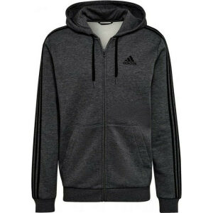 Adidas Essentials Fleece 3S Full-Zip Hoodie - HB0042 syrrakos-sport