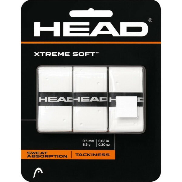Head Xtreme Soft Overgrip Λευκό - 285104-WH syrrakos-sport