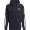 Adidas Essentials Fleece 3S Full-Zip Hoodie - GK9053 syrrakos-sport