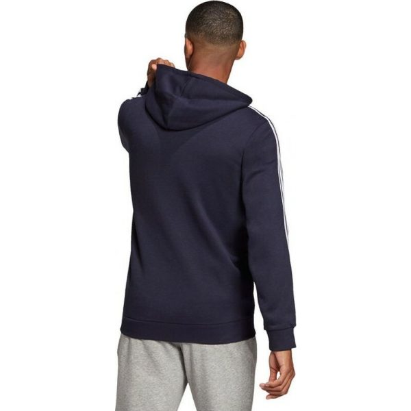 Adidas Essentials Fleece 3S Full-Zip Hoodie - GK9053 syrrakos-sport (2)