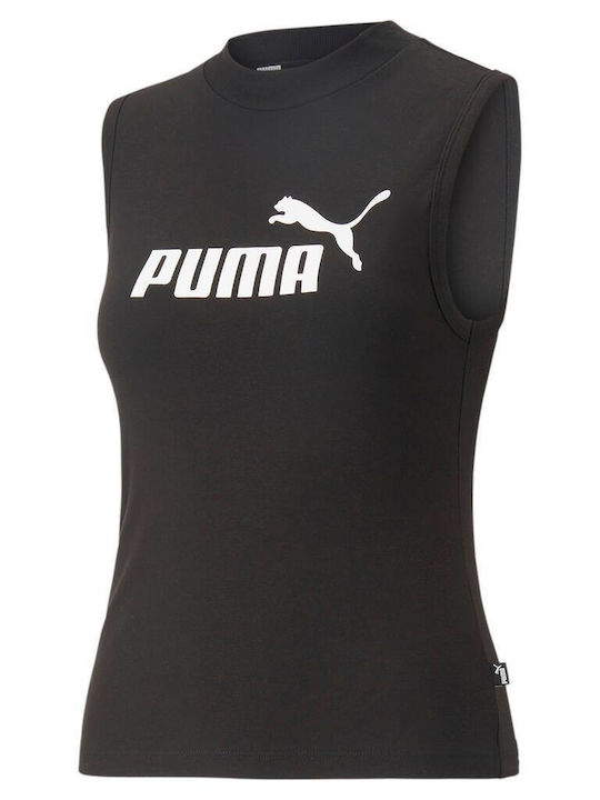 Puma-ESS-Slim-Logo-Tank-Black-673695-01-syrrakos-sport