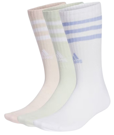 Adidas-3-Stripes-Cushioned-Crew-Socks-3-Pairs-IZ0123-syrrakos-sport