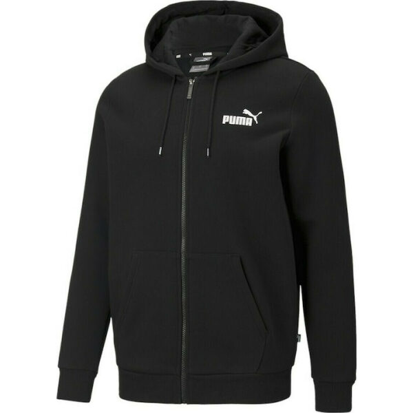 Puma-ESS-Small-Logo-FZ-Hoodie-FL-586702-01-syrrakos-sport