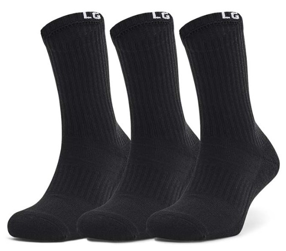 Under-Armour-Core-Crew-3-Pack-Socks-1358345-001-syrrakos-sport