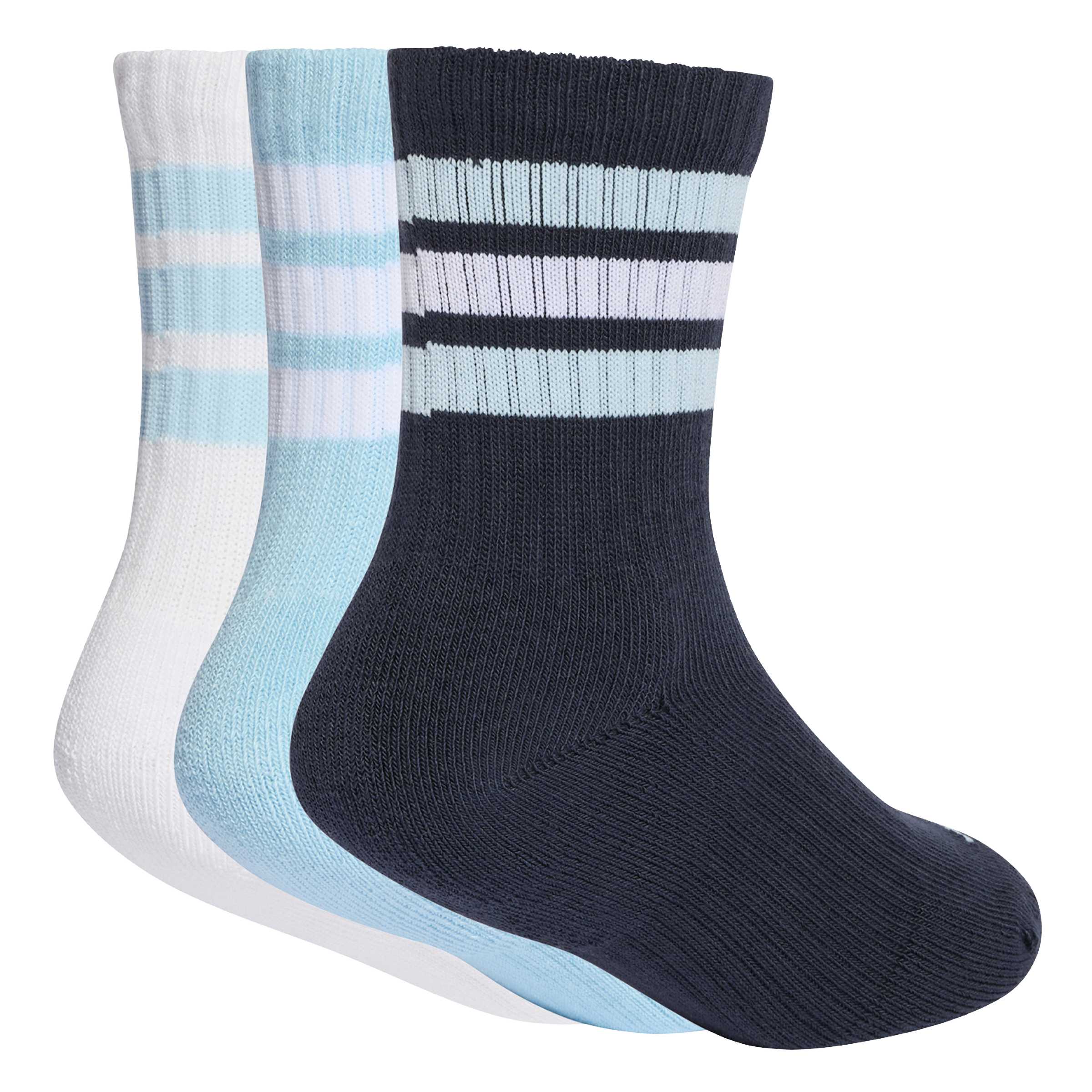 Adidas-3S-Cushioned-Sportswear-Crew-Socks-KF0155-syrrakos-sport (2)