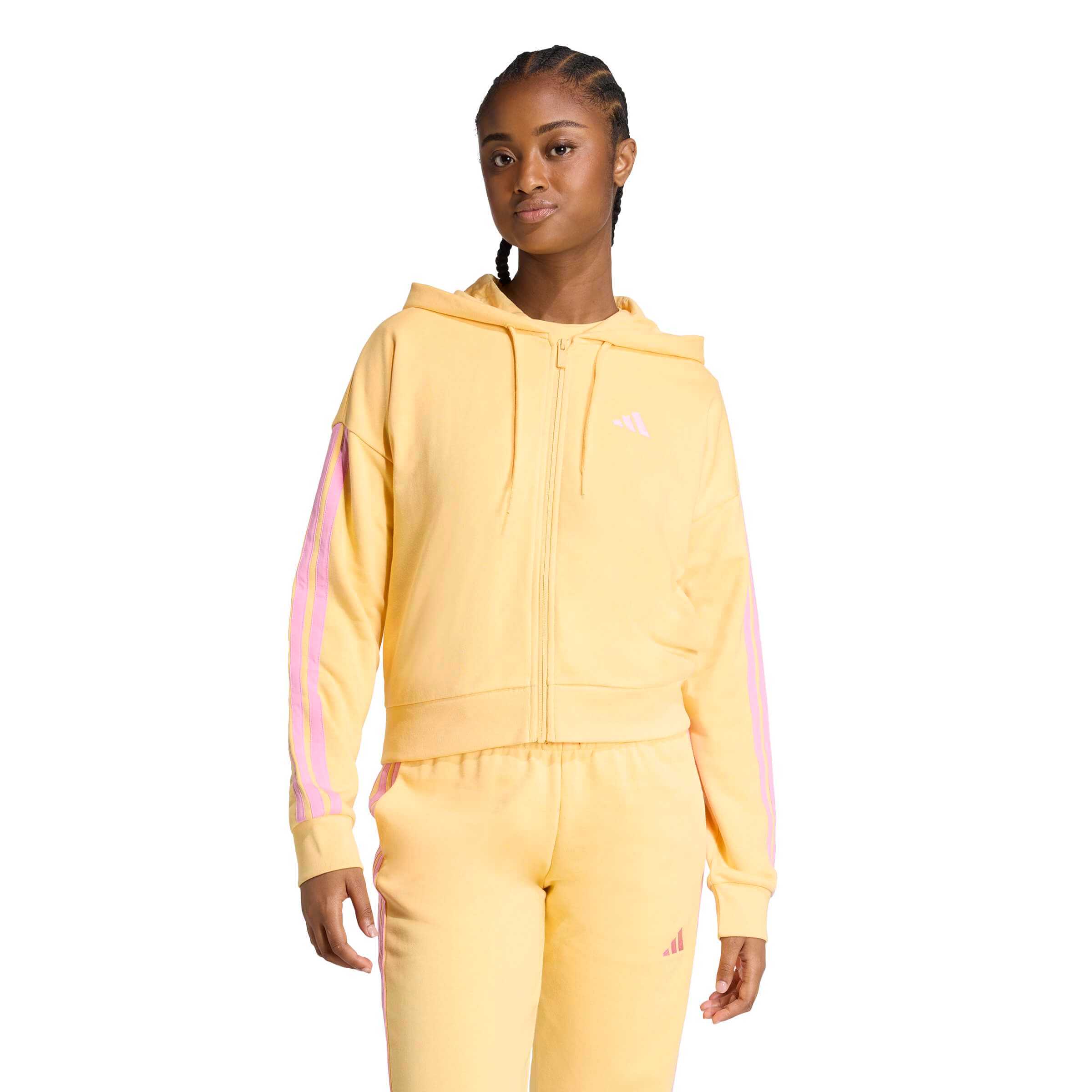 Adidas-Essentials-3-Stripes-French-Terry-Full-Zip-Hoodie-KC5216-syrrakos-sport (2)