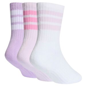 Adidas-3-Stripes-Cushioned-Crew-Socks-3-Pair-KD1721-syrrakos-sport-1