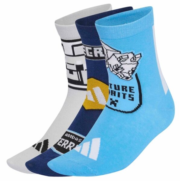 Adidas-Minecraft-Youth-Socks-HZ9518-syrrakos-sport